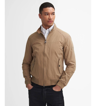 Barbour Internacional para hombre. MCA0427 Chaqueta Harrington marrón (XL), Casual, Poliamida