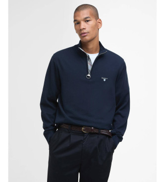 Barbour para hombre. MKN1642 Jersey Lingwood mairno (L), Casual, Algodón, Marino