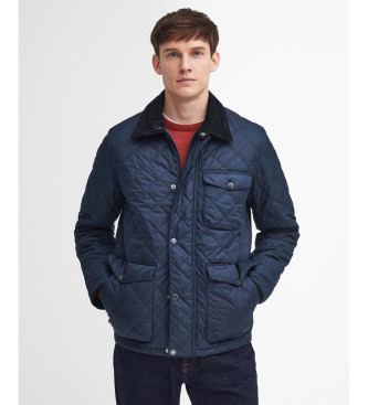 Barbour para hombre. MQU1808 Chaqueta Hornby marino (M), Casual, Poliéster