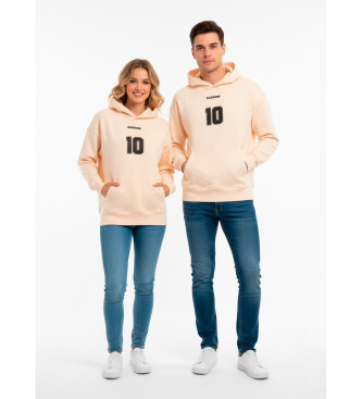 Barrow unisex. F5BWUAHS074 Sudadera Bear Printed beige (L), Casual, Algodón