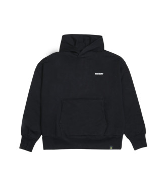 Barrow unisex. S5BWUAHS083 Sweatshirt com logótipo preto (S), Casual, Algodão, Manga comprida