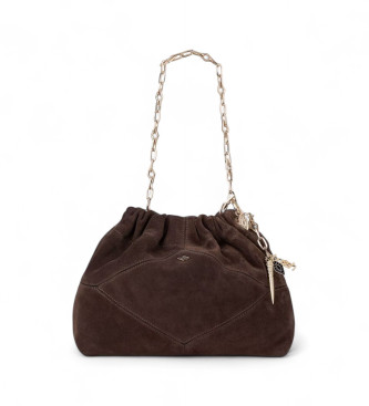 BA&SH para mujer. 2H25MJTS Bolso de piel June chocolate (OSFA), Marrón, Casual