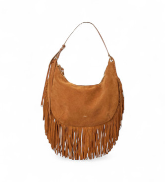 BA&SH para mujer. 2E25HBLF Bolso Swing marrón (OSFA), Piel, Casual
