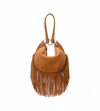 BA&SH para mujer. 2E25HBTF Bolso Swing marrón (OSFA), Casual, Piel