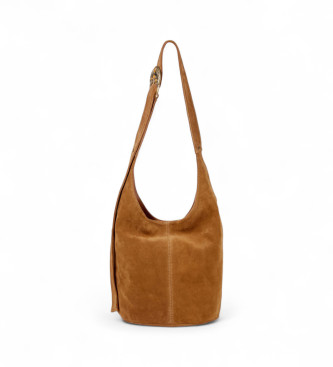 BA&SH para mujer. 2H25YYLS Bolso Youyou marrón (OSFA), Casual, Piel
