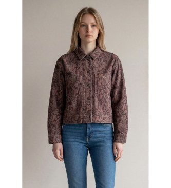 BA&SH para mujer. 1E26TULL Chaqueta Tullia multicolor (34), Casual, Algodón