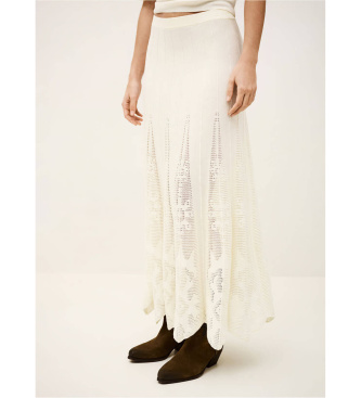 BA&SH för kvinnor. 1E26SERT Beige Serta kjol (34), Casual, Bomull