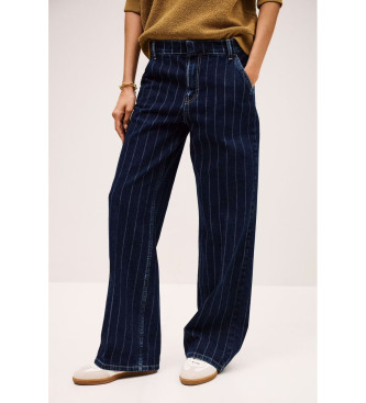 BA&SH para mujer. 1H25RECC Jeans Recchi azul (34), Casual, Algodón, Denim