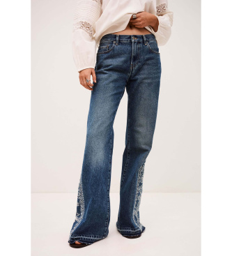 Para mujer. 1E26VIVY Jeans Vivy (34), Casual, Algodón