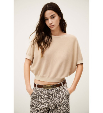 BA&SHvoor vrouwen. 1E25BASE Basem beige trui (34), Casual, Katoen