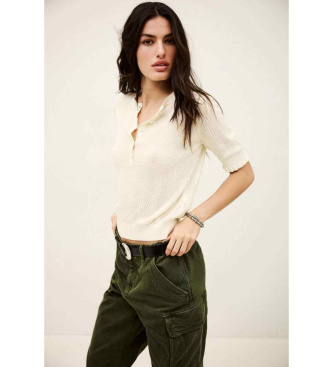 BA&SH para mujer. 1E26VIOL Jersey Viola beige (34), Casual, Modal