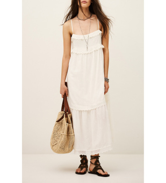 BA&SH 1E26PENN Vestido Penny blanco