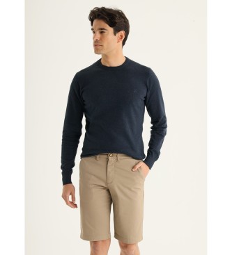 Bendorff para hombre. 810035048 Bermudas Chino Slim - Tiro Medio estilo casual beige (36), Algodón, Clásico, Bendorff outlet 2024.