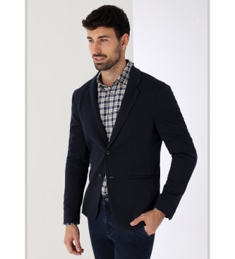 Bendorff para hombre. 880255519 Blazer casual confort marino (XL), Poliéster