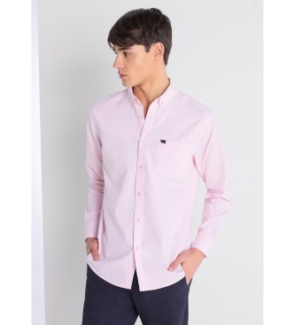 Bendorff para hombre. 840225230 Camisa 135268 rosa (M), Casual, Algodón