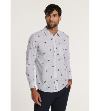 Bendorff para homem. BENDORFF - Camisa de manga comprida com estampado