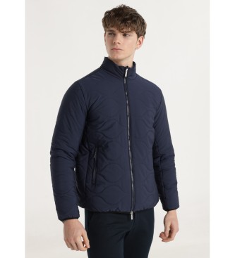 Bendorff para hombre. 880435612 Cazadora acolchada ligera marino (XL), Casual, Poliéster