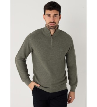 Bendorff para homem. 870585465 Camisola Perkins Textura cinzenta (XXL), Casual, Cinza, Algodão, Manga comprida