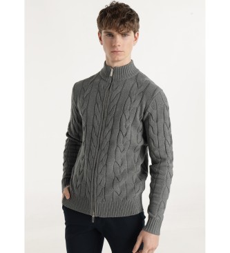 Bendorff para hombre. 870715609 Jersey tejido ochos gris (M), Casual, Algodón