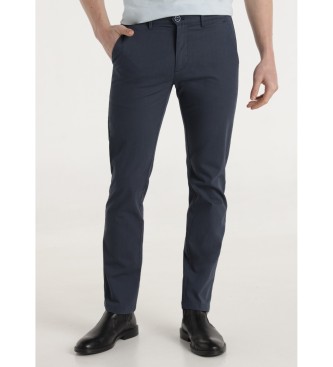 Bendorff para hombre. 803225632 Pantalón Chino Rombo marino (32), Casual, Algodón