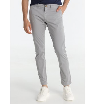 Bendorff para hombre. 807015004 Pantalón chino gris (31), Casual, Algodón