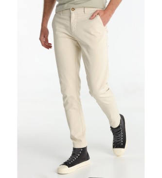 Bendorff para hombre. 805015001 Pantalón Chino beige (29), Casual, Algodón