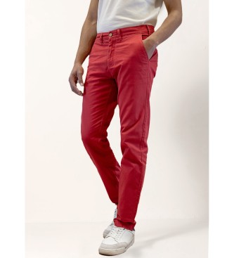 Bendorff para hombre. 801015001 Pantalón 134283 rojo (42), Casual, Algodón