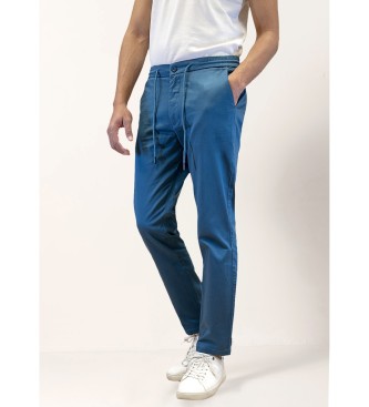 Bendorff para hombre. 803015003 Pantalón 134260 azul (33), Casual, Algodón