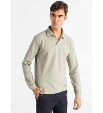 Bendorff para hombre. 830925470 Polo básico en piqué gris (3XL), Casual, Algodón, Manga larga