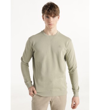 Bendorff para hombre. 860455463 Sudadera Básica Logo verde (L), Casual, Algodón