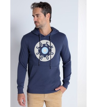 Bendorff para hombre. 860235294 Sudadera con capucha marino (XL), Casual, Algodón, Manga larga