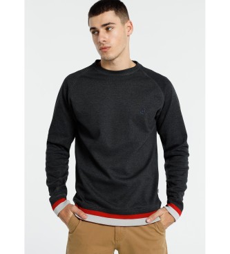 Bendorff para hombre. Sudadera Interclock Rib Jaquard marino