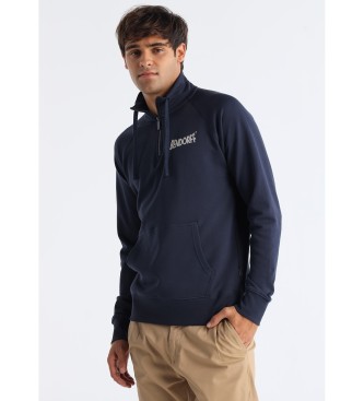 Bendorffvoor mannen. 860595616 Perkins marine sweatshirt (S), Casual, Katoen, Marineblauw