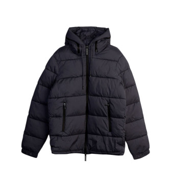 Bikkembergs para hombre. PBMG0445 Abrigo acolchado de Nylon marino (50), Casual
