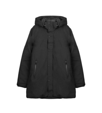 Chaqueta Parka negro (48), Casual, Algodón