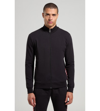 Sudadera Detalles negro (M), Casual, Algodón, Bikkembergs outlet 2024.
