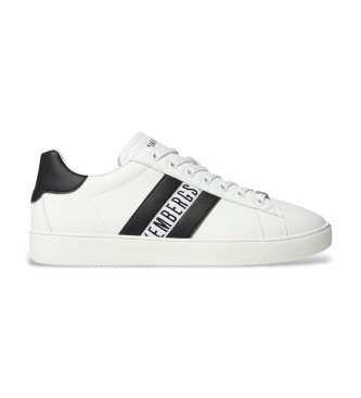 Bikkembergs para hombre. 19134-CP Zapatillas Recoba M blanco (44), Plano, Cordones, Casual