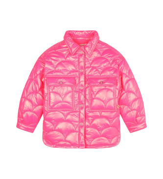Billieblush para niña. U20423 Anorak ligero rosa (12Años= 150cm), Casual, Poliuretano, moda infantil, Billieblush outlet 2024.