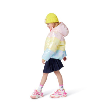 Billieblush para niña. U21358 Abrigo Brillo multicolor (6años= 114/119cm), Casual, Poliéster, moda infantil