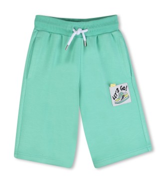 Billieblush para niño. U21727 Bermudas Soft erde (6años= 114cm), Casual, Verde, Viscosa, moda infantil