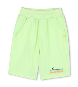 Billieblush för pojkar. U22110 Bermudashorts limegrön (3Y= 94cm), Casual, Bomull, barnmode