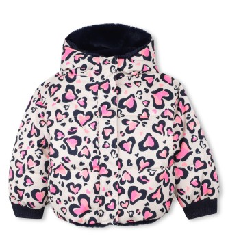Billieblush para niña. U21355 Cazadora Reversible Multicolor (10años= 138cm), Poliéster, Outdoor, moda infantil
