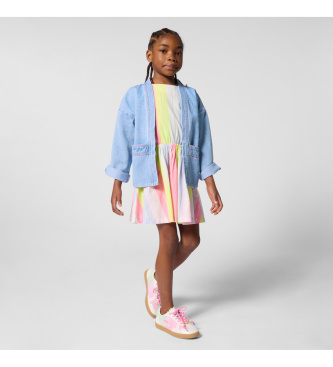 Billieblush para niña. U21979 Chaqueta Vaquera azul (4años= 102cm), Casual, Algodón, Denim, moda infantil