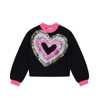 Billieblush para niña. U20460 Jersey de punto marino (8Años= 126cm), Casual, Acrílico, moda infantil, Billieblush outlet 2024.