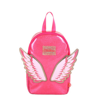 Billieblush para niña. U20591 Mochila pequeña rosa (OSFA), Casual, Poliéster, moda infantil, Billieblush outlet 2024.