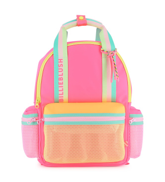 Billieblush para niña. U22046 Mochila Neon rosa (OSFA), Casual, Poliéster, moda infantil