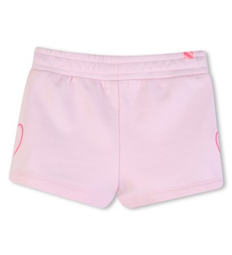 Billieblush para niña. U21792 Shorts Rizo rosa (3años= 94cm), Casual, Algodón Orgánico, moda infantil