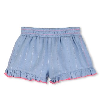 Billieblush para niña. U21783 Shorts Tejano azul (2años= 86cm), Casual, Viscosa, moda infantil