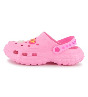 Billieblush para niña. U21994 Zuecos Eva rosa (28), Plano, Ninguno, Casual, moda infantil