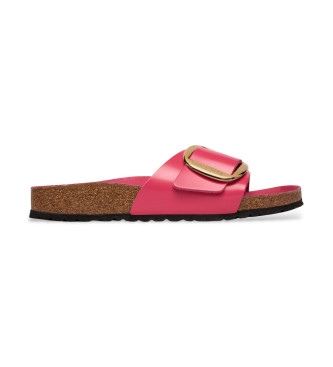 Birkenstock para mujer. 1031844 Sandalias de Piel Madrid Big Buckle rosa (36), Plano, Ninguno, Casual